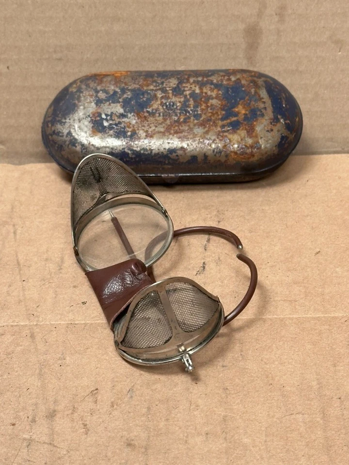 Gafas de seguridad Willson vintage años 20 Steampunk Americana coleccionables Foto 4 de 4