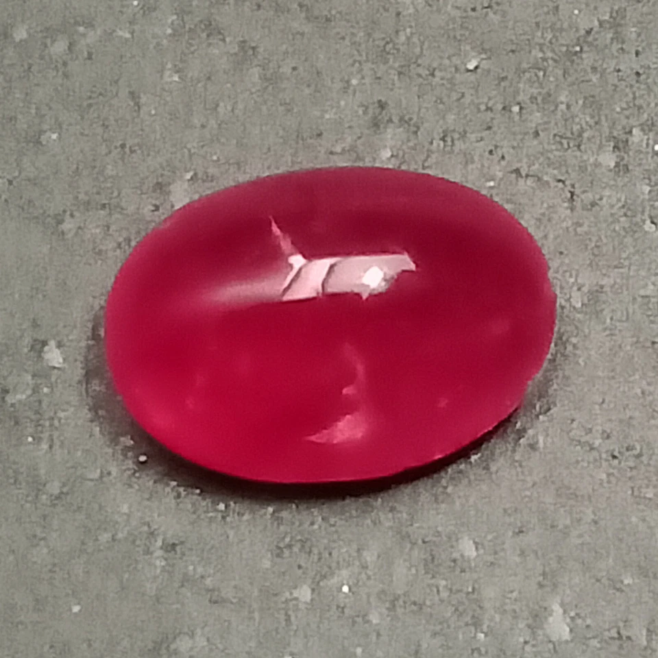 Ruby 1 Carat Size,Ruby Cabochon,1.13 Cts.,Ruby Cabochon,Oval Cabochon,Cabochon - Image 3 of 4
