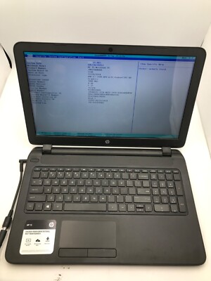 HP 15 Notebook 15'' Laptop AMD E1-2100 Radeon HD 4 Gb RAM NO HDD -MZ