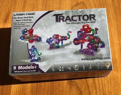 laser pegs tractor