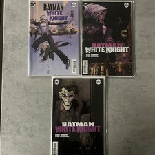 Dc Comics Batman: White Knight Issues #4,5,7 Sean Murphy Variant