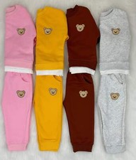 Unisex Baby Toddler Sweat Suit With Matching Hat