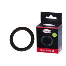 Malesation Silikon Penisring schwarz Cockring black Größe M L XL Ø 4 cm - 5 cm