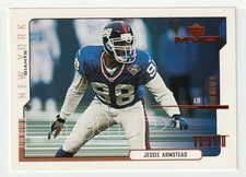 Jessie Armstead - New York Giants (NFL Football Card) 2000 UD MVP # 113 - Mint