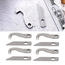 8Pcs Serger Knife Strong  Metal Accurate Angle Easy Installation Overlock