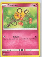 Dedenne Uncommon SM - Unified Minds 145/236 MP on eBay