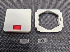 Berker 155309 Wippe polarweiß glänzend mit 5 Linsen, Gebraucht