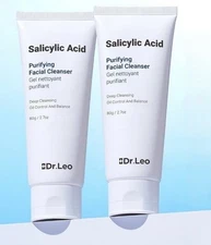 Dr.Leo Salicylic Acid Cleanser (80gx2) – Oil Control, Acne & Gentle Cleansing