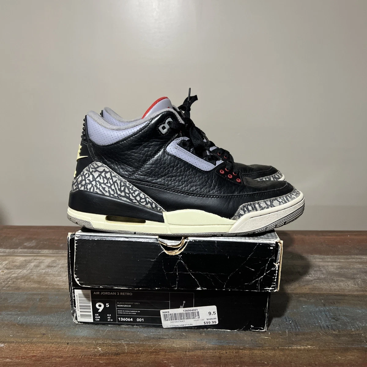 Jordan 3 Retro 1994 Black for Sale | Authenticity Guaranteed | eBay