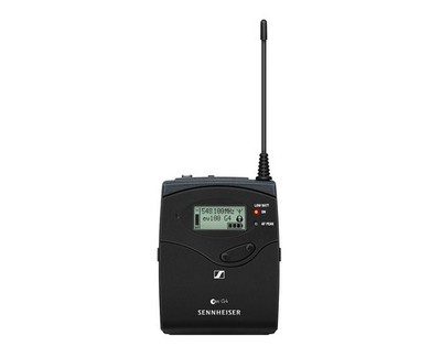 Sennheiser SK 100 G4 (Band G) Wireless Bodypack Transmitter for EW 100 G4