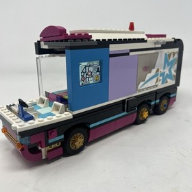 LEGO Friends Pop Star Tour Bus 41106 Vehicle Gold Wheel + Interior &ndash; Incomplete