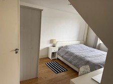 Habitat White Leather Bed Super King Size