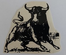 Spanien Stier transparent- 105x110mm - Aufkleber / Sticker