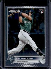 2022 Topps Chrome Cal Raleigh RC Rookie #149 Mariners