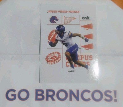 2025 ONIT Boise State Universitt - Jayden Virgin-Morgan #CC-7 Campus Colors