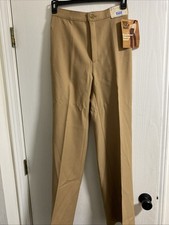 New RARE Vintage Levis Bend Over Pant Womens Straight Leg 14 Tan Trousers 28x33
