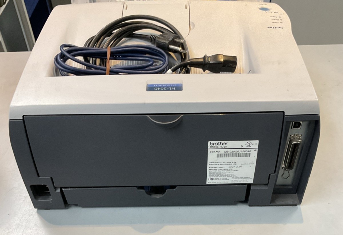Brother Hl-2040 Laser Monochrome Printer Only 1k Pages for sale 