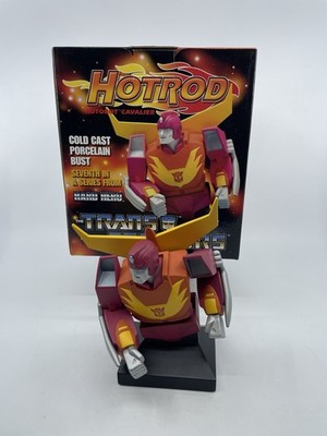 TRANSFORMERS Hard Hero Hotrod Cold Cast Porcelain Figure 0904/4000