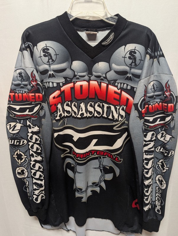 Vintage JT Paintball Rap Group Cypress Hill  Stoned Assassins Jersey XL RARE