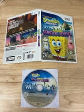 SpongeBob SquarePants Plankton's Robotic Revenge Wii CIB