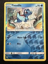 POKEMON TOTODILE 18/73 REVERSE HOLO SHINING LEGENDS NM