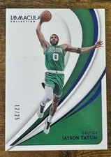 Panini 2023-24 Immaculate Collection Jayson Tatum #13 Blue /25 Celtics