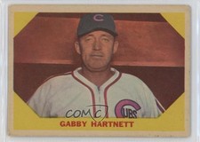 1960 Fleer Baseball Greats Gabby Hartnett #29 HOF v9t