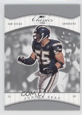 2001 Donruss Classics Junior Seau #75 HOF 1md