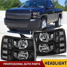 Headlights For 2007-2013 Chevy Silverado 1500 2500hd 3500hd Headlamps Lamp Pair Headlights For 2007-2013 Chevy Silverado 1500 2500hd 3500hd Headlamps Lamp Pair