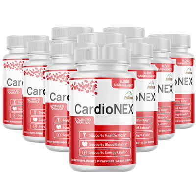 CardioNEX-Blood Support- 10 Bottles- 600 Capsules