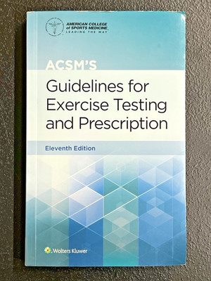 Lippincott Connect-Acsm Ser.: ACSM's Guidelines for Exercise Testing and...