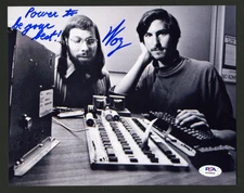 Steve Woz Wozniak SIGNED 8x10 Photo Apple I Computer Jobs PSA/DNA AUTOGRAPHED