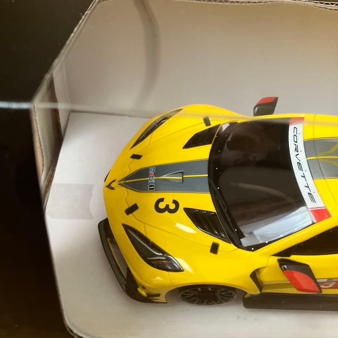Kyosho Mini-Z RWD Readyset Chevrolet Corvette C8.R Yellow 32342Y No Tires