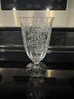 vintage Fostoria etched glass iced tea glasses in the Meadow Rose pattern (8) — photo 2