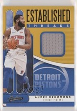 2019 Panini Absolute Memorabilia Established Threads Level 1 Andre Drummond 5l1