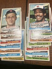 1976 TOPPS TRADED BASEBALL LOT- 14 CARDS