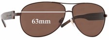SFx Replacement Sunglass Lenses fits Burberry B 3029 - 63mm Wide