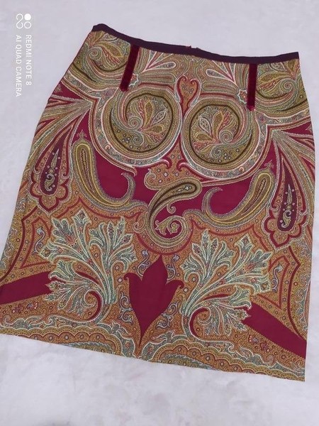 Women Etro Skirt Red 38 / M / 46