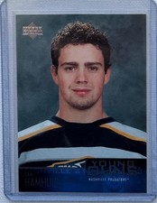 2003-04 Upper Deck Dan Hamhuis Young Guns #224 UD Series 1 Rookie