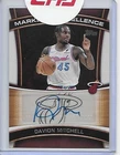 DAVION MITCHELL 2025-26 Topps Marks of Excellence auto Miami Heat #ME-DM