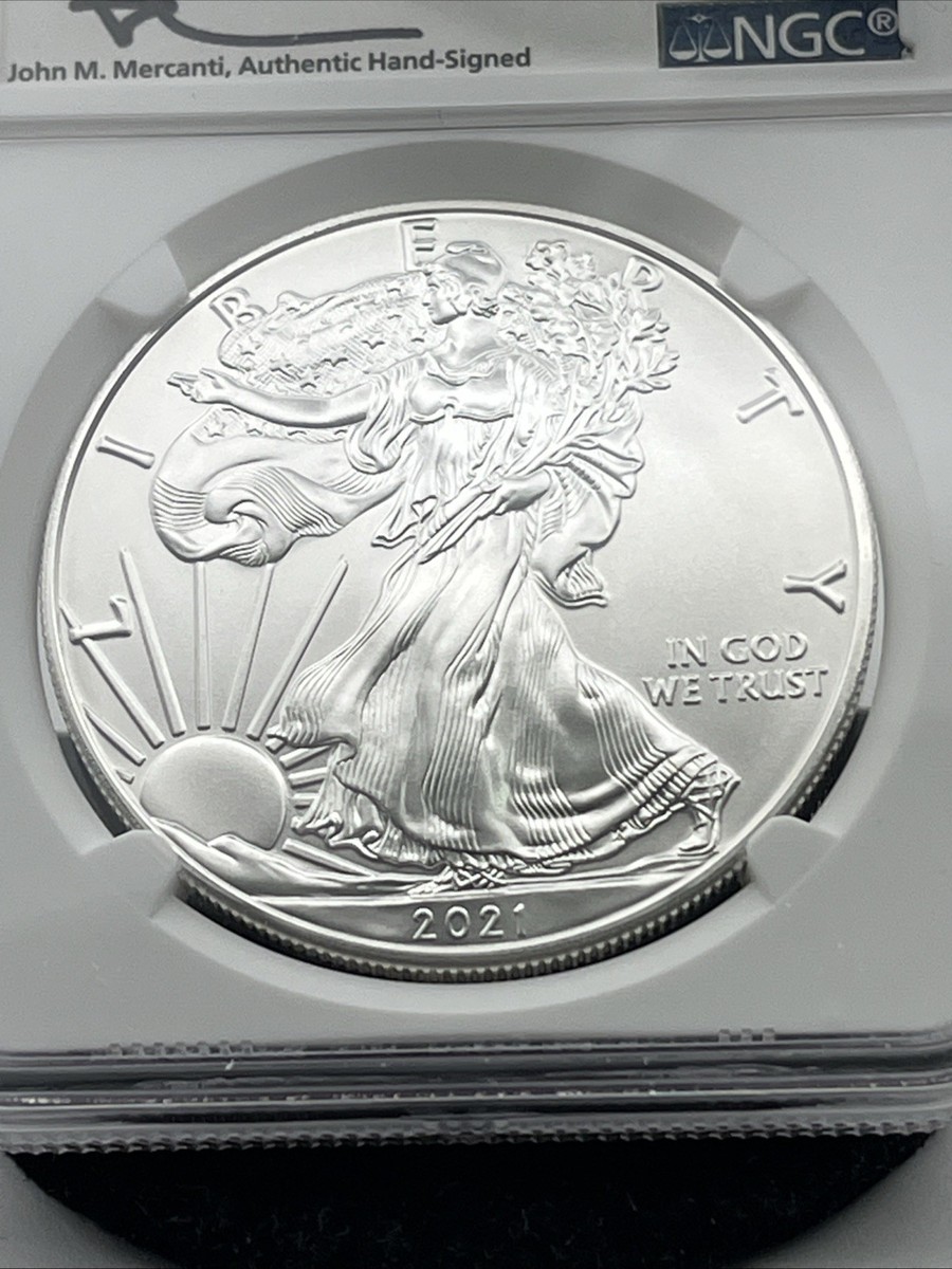 2021 Eagle Heraldic Eagle T-1 First Releases S$1 NGC MS70 | eBay