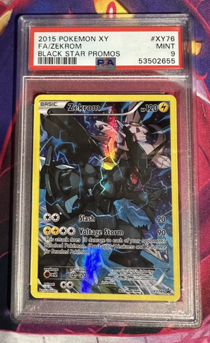 Zekrom XY76 Black Star Promos English PSA Graded 9 Pokemon