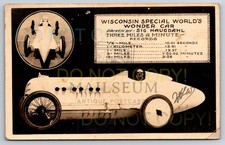 Auto Racing Wisconsin Special Worlds Wonder C...