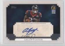 2013 Topps Industry Summit Auto 3/8 Arian Foster (Topps) Auto 0f2