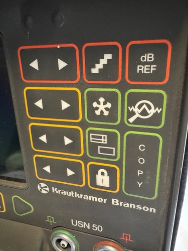 Detector ultrasónico de defectos krautkramer Branson USN 50 - Medidor de espesor UT NDT - Imagen 13 de 23