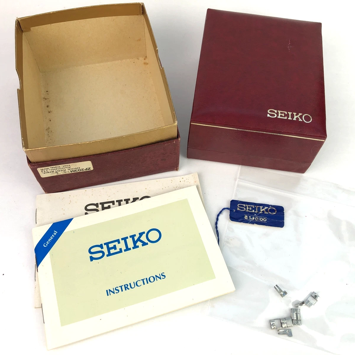 精工手表盒、箱子| eBay