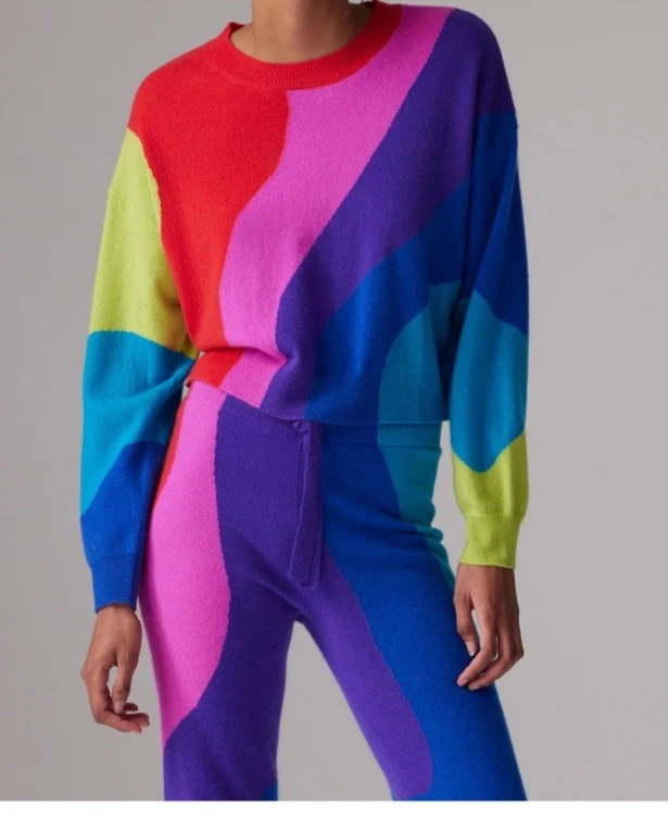 Conjunto Jogger Colorush Cashmere Cuello Redondo Onda Media Raya C-RUSH Foto 2 de 4