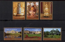 UNITED NATIONS GENEVA, SCOTT #331, MNH SET - SCHONBRUNN PALACE FROM BOOKLET 1998