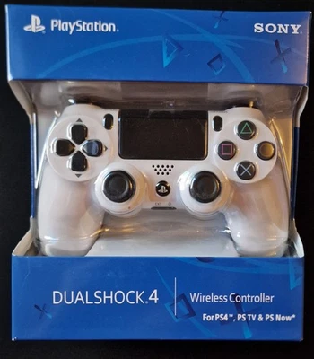 Sony PlayStation 4 DualShock 4 Wireless Controller - Glacier White - Genuine V2