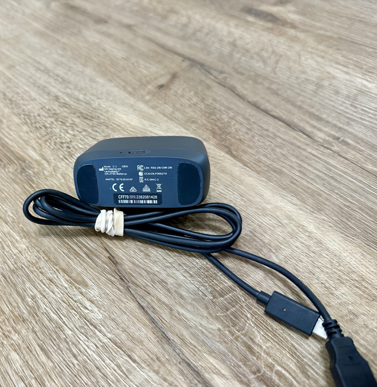 GN ReSound Charger Adapter & Base Station C-3 Omnia One Hearing Aids Size 7